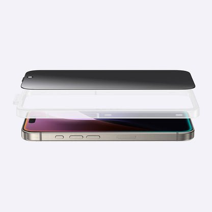 Apple iPhone 16 Pro Amazingthing Titan Privacy Parmak İzi Bırakmayan Temperli Cam Ekran Koruyucu
