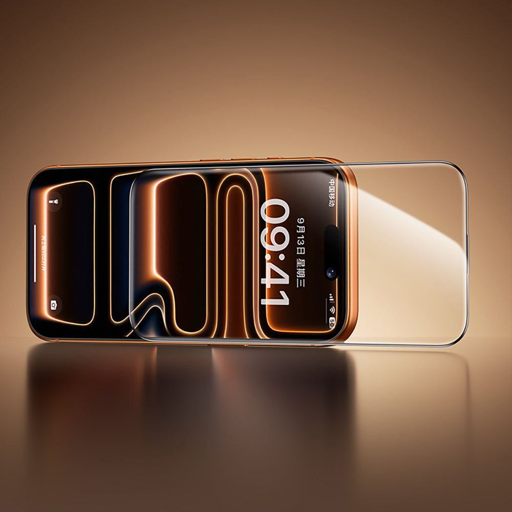 Apple iPhone 16 Pro Benks Glass Warrior 2.0 EZFita Privacy Hayalet Cam Ekran Koruyucu + Kolay Uygulama Aparatı