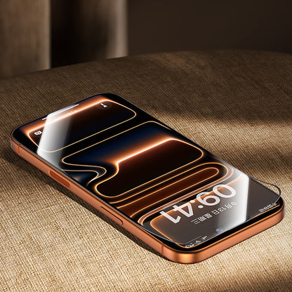 Apple iPhone 16 Pro Benks Glass Warrior 2.0 EZFita Safir Cam Ekran Koruyucu + Kolay Uygulama Aparatı