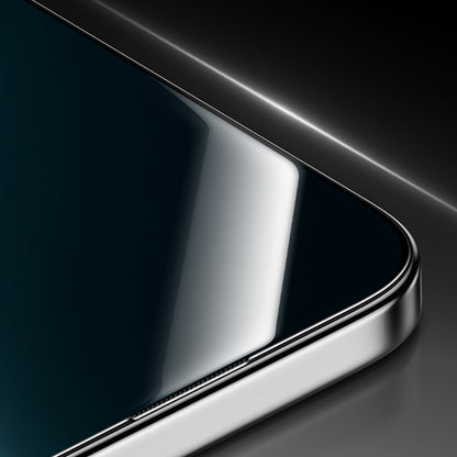 Apple iPhone 16 Pro Benks Glass Warrior HD 0.3mm Ultra İnce 0.9mm Kenarları Güçlendirilmiş Cam Ekran Koruyucu + Kolay Uygulama Aparatlı