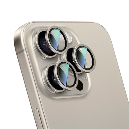Apple iPhone 16 Pro CaseWorld Alloy Two-Color Serisi Lens Koruyucu
