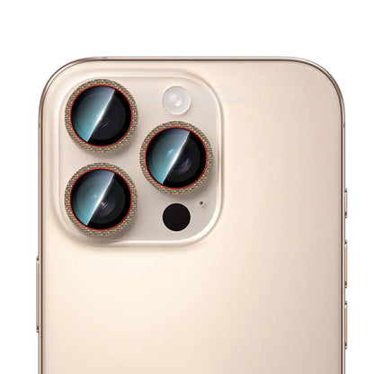 Apple iPhone 16 Pro CaseWorld Karbon Fiber Serisi Anti Reflective Ultra Clear Kamera Lens Koruyucu