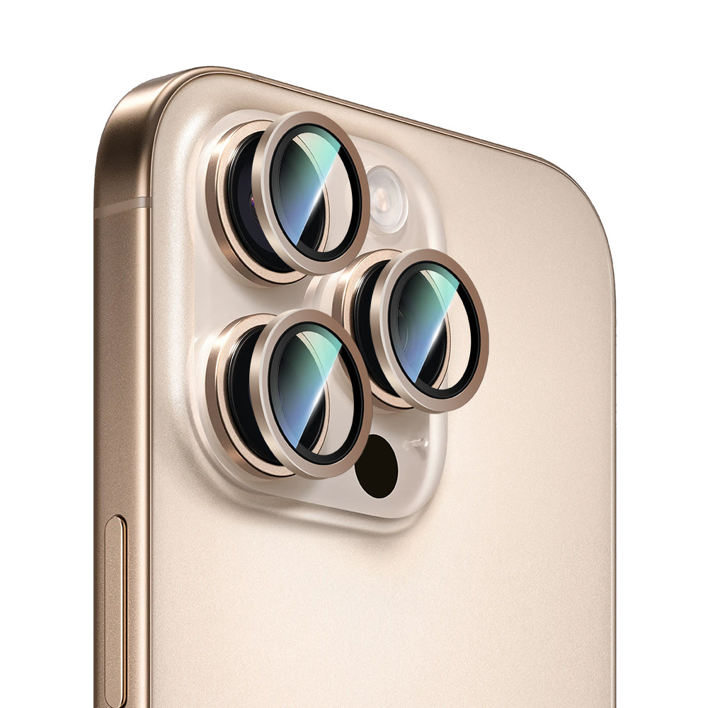 Apple iPhone 16 Pro CaseWorld Sapphire Serisi Anti Reflective Lens Koruyucu