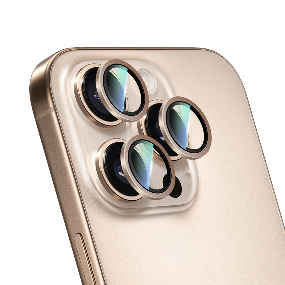 Apple iPhone 16 Pro CaseWorld Sapphire Serisi Anti Reflective Lens Koruyucu