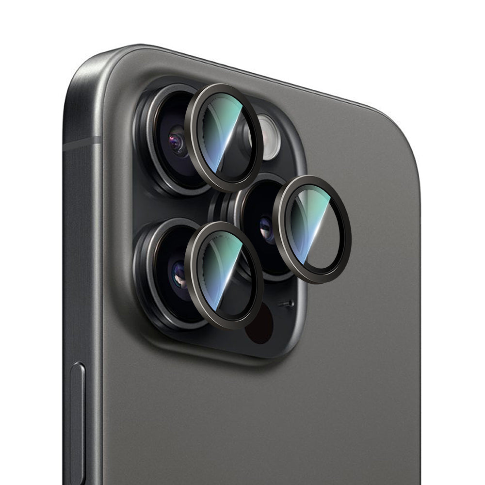 Apple iPhone 16 Pro CaseWorld Sapphire Serisi Anti Reflective Lens Koruyucu