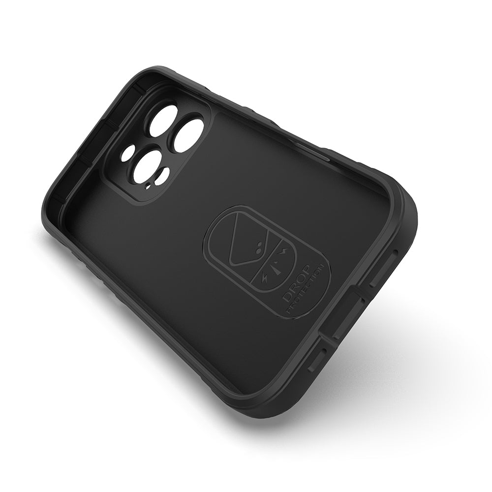Apple iPhone 16 Pro Kılıf Esnek TPU Oyuklu Arka Yüzey Tasarımlı Zore Etnik Silikon Kapak