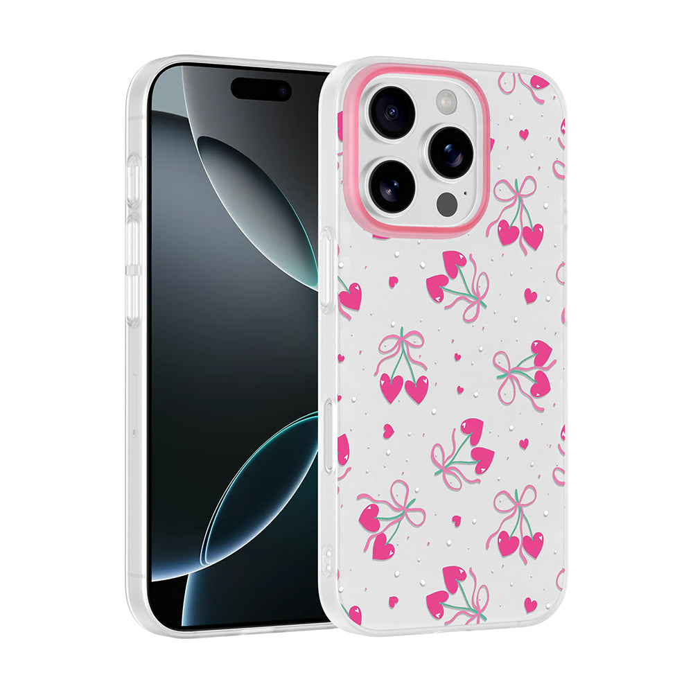 Apple iPhone 16 Pro Kılıf Kamera Korumalı Desenli Zore Klip Kapak