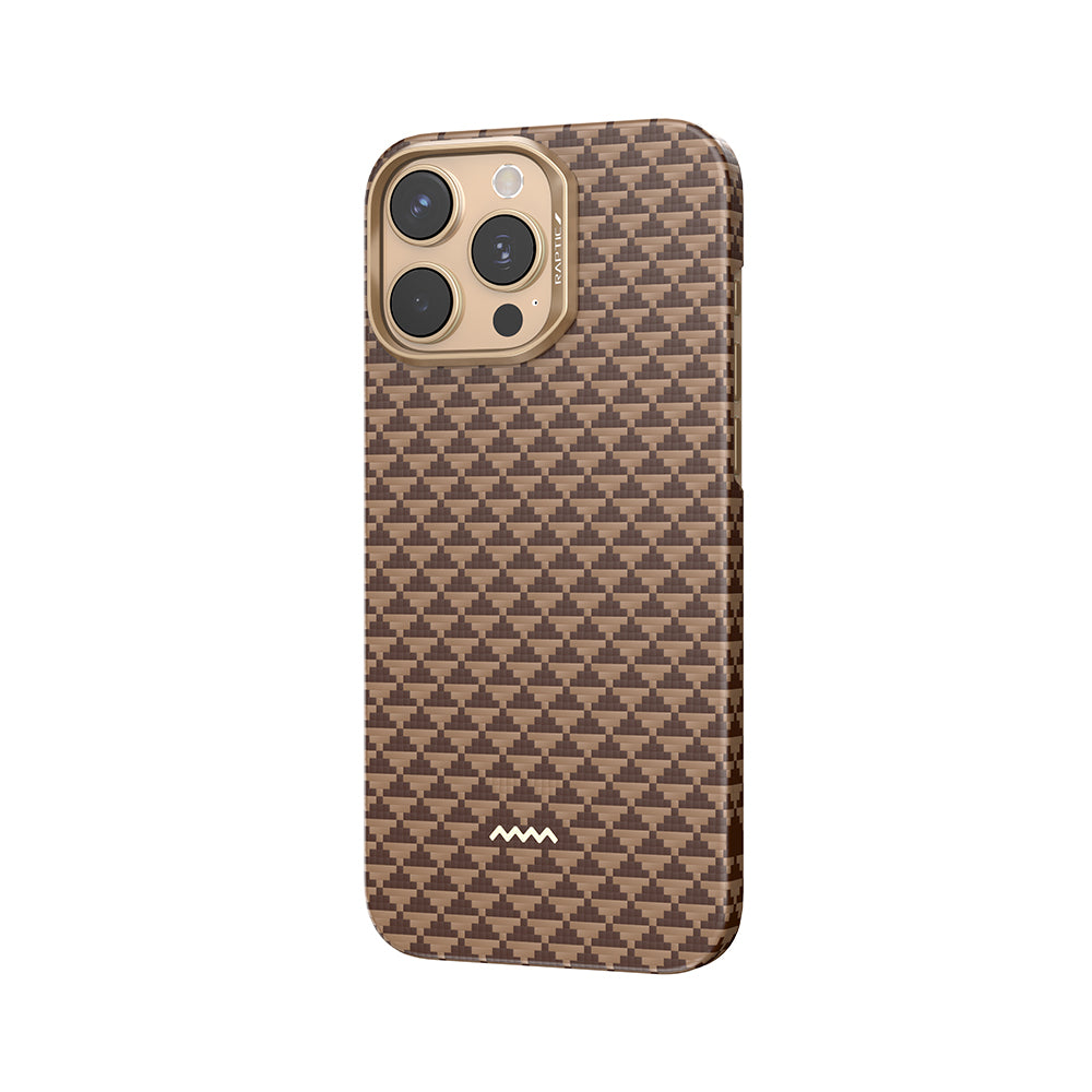 Apple iPhone 16 Pro Kılıf M-safe Şarj Özellikli Raptic Aramid Skin Origin Serisi Kapak