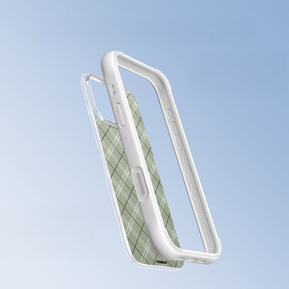 Apple iPhone 16 Pro Kılıf M-safe Şarj Özellikli Youngkit Argyle Serisi Kapak