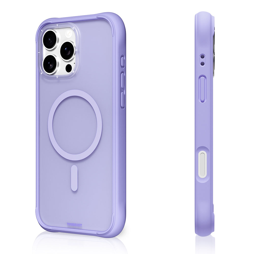 Apple iPhone 16 Pro Kılıf M-safe Şarj Özellikli Youngkit Macaroon Serisi Kapak
