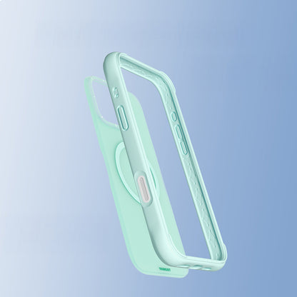 Apple iPhone 16 Pro Kılıf M-safe Şarj Özellikli Youngkit Macaroon Serisi Kapak
