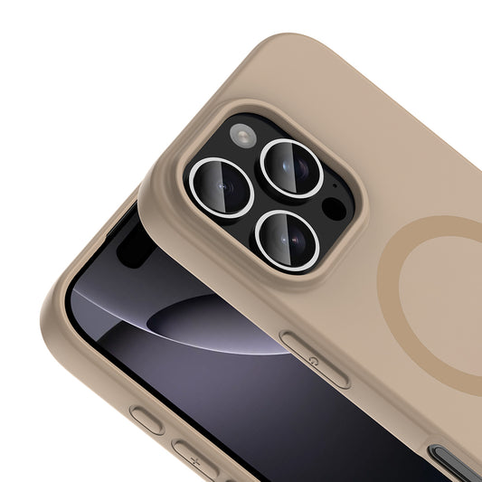 Apple iPhone 16 Pro Kılıf M-Safe Şarj Özellikli Zore Aris Silikon Kapak