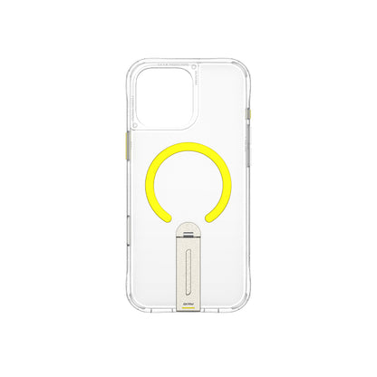 Apple iPhone 16 Pro Kılıf M-safe Şarj Özellikli 360 Derece Dönebilen Standlı Skinarma Helix Kapak