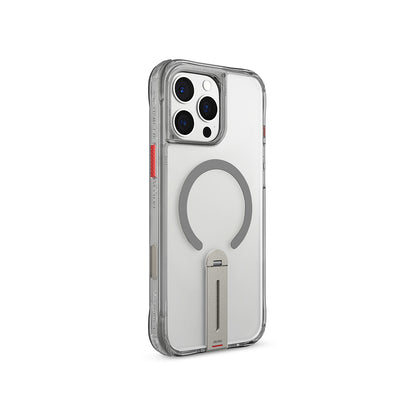 Apple iPhone 16 Pro Kılıf M-safe Şarj Özellikli 360 Derece Dönebilen Standlı Skinarma Helix Kapak