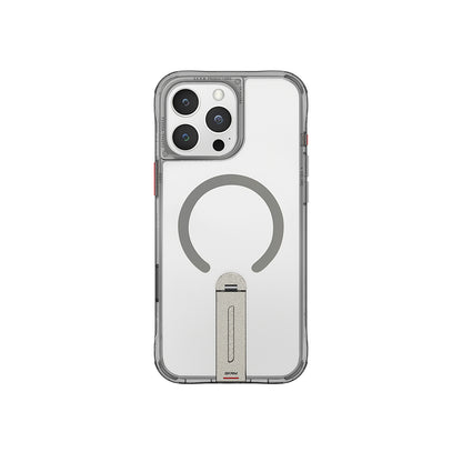 Apple iPhone 16 Pro Kılıf M-safe Şarj Özellikli 360 Derece Dönebilen Standlı Skinarma Helix Kapak