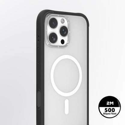 Apple iPhone 16 Pro Kılıf M-safe Şarj Özellikli Airbagli Youngkit Dynamic 2 Serisi Kapak