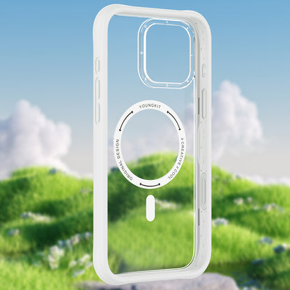 Apple iPhone 16 Pro Kılıf M-safe Şarj Özellikli Airbagli Youngkit Dynamic 2 Serisi Kapak