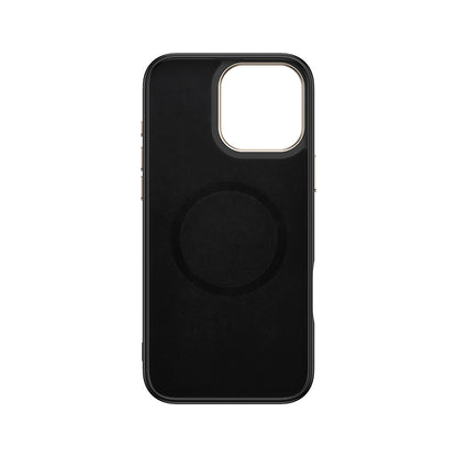 Apple iPhone 16 Pro Kılıf M-safe Şarj Özellikli Karbon Fiber Görünümlü Zore Antina Kapak