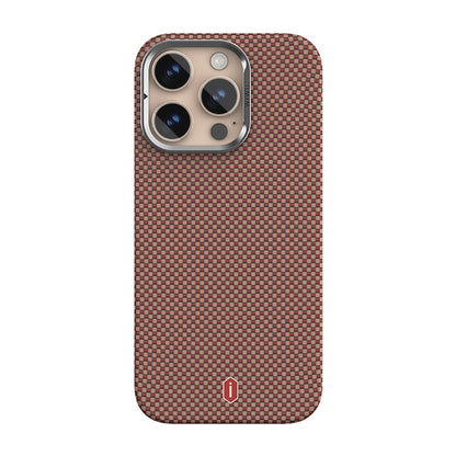 Apple iPhone 16 Pro Kılıf Wiwu DCC-208 M-safe Şarj Özellikli Kamera Standlı Aramid Fiber Tasarım Kapak