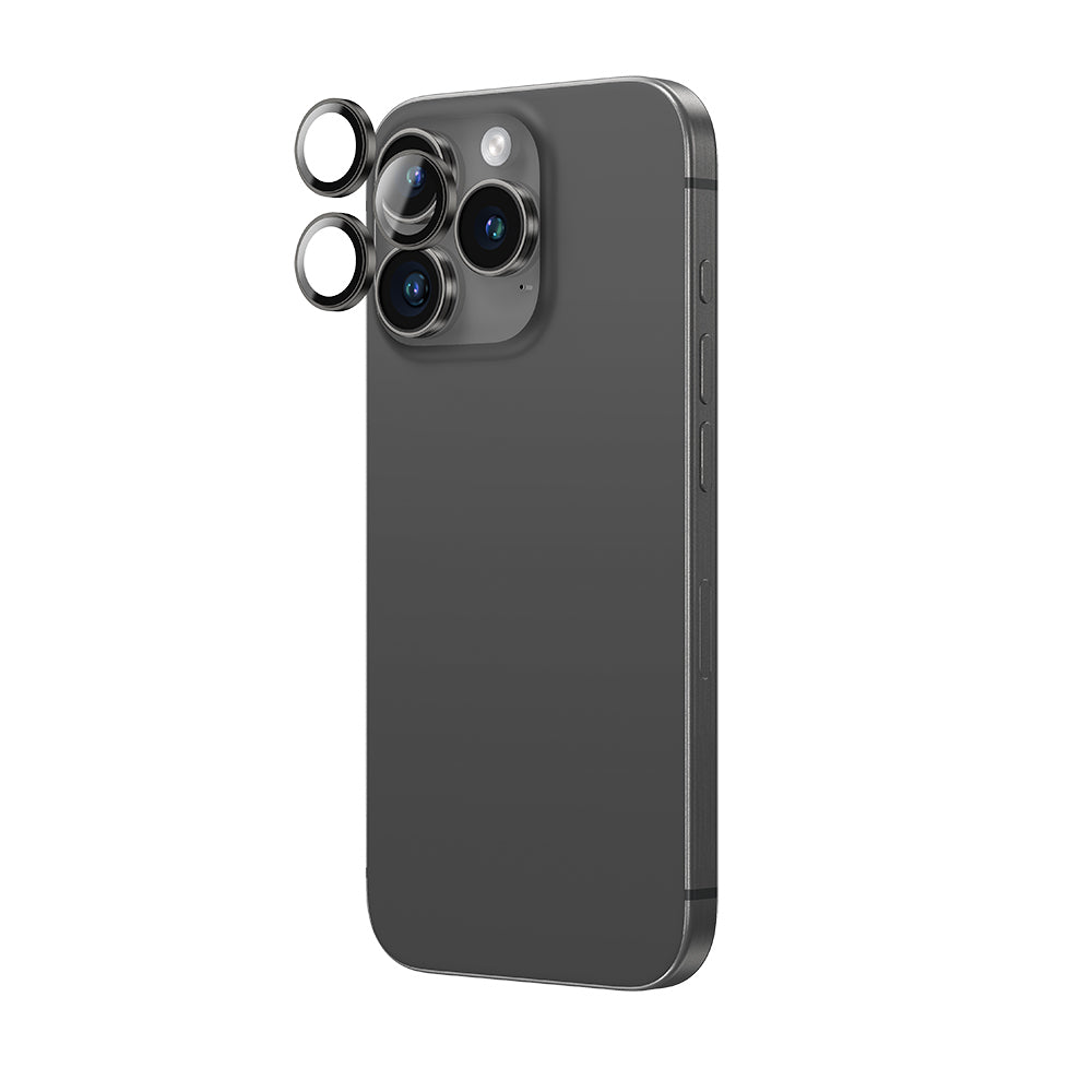 Apple iPhone 16 Pro Max Amazingthing Anti Reflective Kamera Lens Koruyucu + Kolay Uygulama Aparatlı
