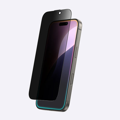 Apple iPhone 16 Pro Max Amazingthing Radix Privacy Parmak İzi Bırakmayan Temperli Cam Ekran Koruyucu