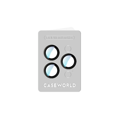 Apple iPhone 16 Pro Max CaseWorld Alloy Serisi Oleofobik Anti Reflective Kamera Lens Koruyucu