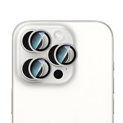 Apple iPhone 16 Pro Max CaseWorld Alloy Two-Color Serisi Lens Koruyucu
