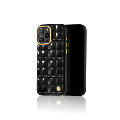Apple iPhone 16 Pro Max Kılıf Askı Aparatlı Pynana Metal Grid Kapak