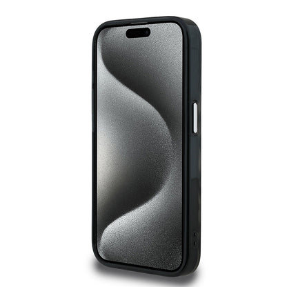Apple iPhone 16 Pro Max Kılıf Karl Lagerfeld Orjinal Lisanslı IML Leopar Baskılı Kapak