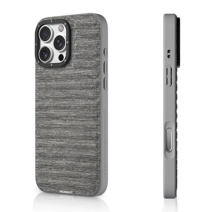 Apple iPhone 16 Pro Max Kılıf M-safe Şarj Özellikli Youngkit Canvas Serisi Kapak