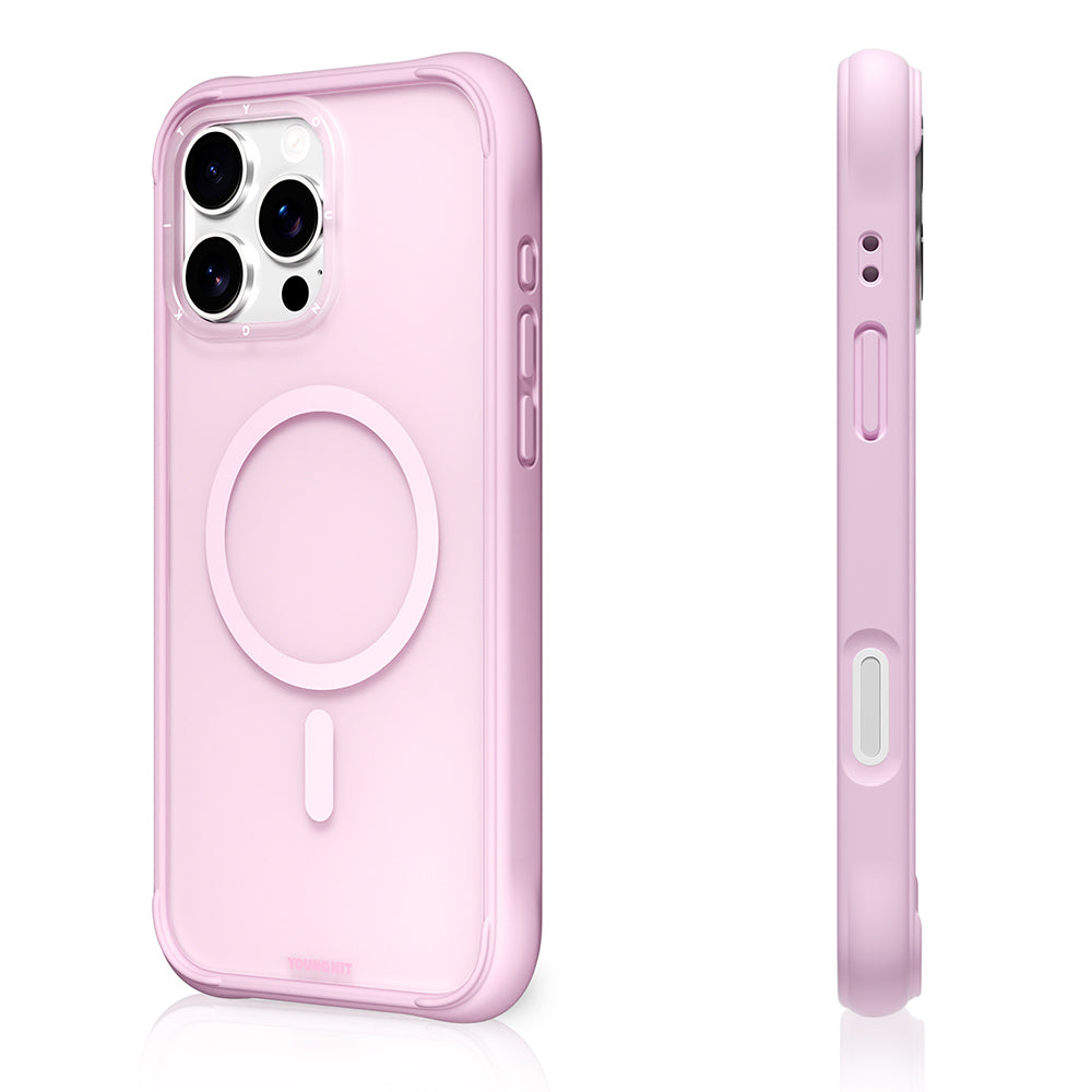Apple iPhone 16 Pro Max Kılıf M-safe Şarj Özellikli Youngkit Macaroon Serisi Kapak
