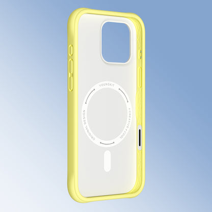 Apple iPhone 16 Pro Max Kılıf M-safe Şarj Özellikli Youngkit Macaroon Serisi Kapak