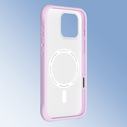 Apple iPhone 16 Pro Max Kılıf M-safe Şarj Özellikli Youngkit Macaroon Serisi Kapak