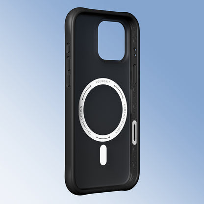 Apple iPhone 16 Pro Max Kılıf M-safe Şarj Özellikli Youngkit Macaroon Serisi Kapak