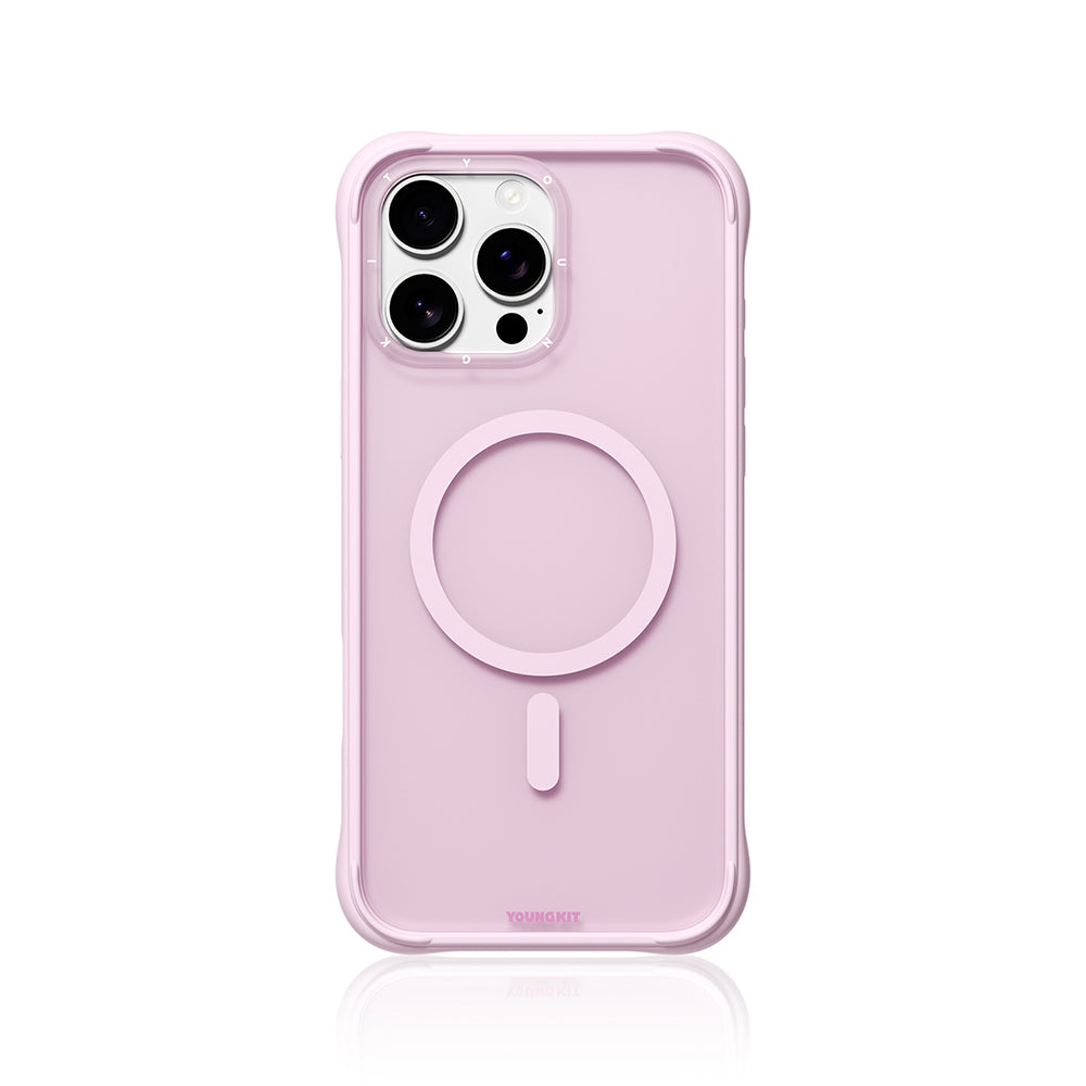 Apple iPhone 16 Pro Max Kılıf M-safe Şarj Özellikli Youngkit Macaroon Serisi Kapak