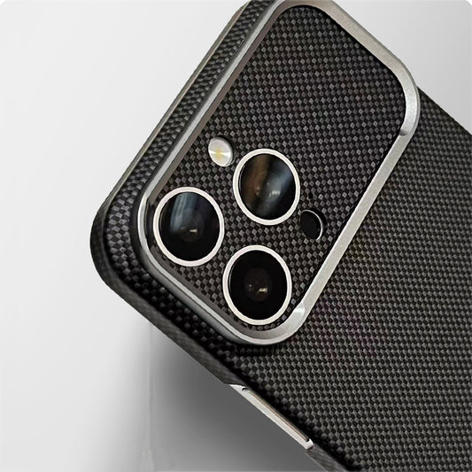 Apple iPhone 16 Pro Max Kılıf M-Safe Şarj Özellikli Zore Paris Zerre Sert PC Kapak