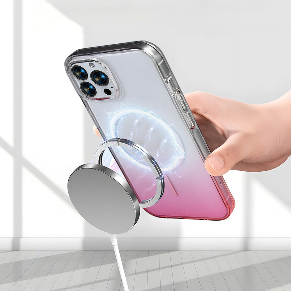 Apple iPhone 16 Pro Max Kılıf M-Safe Şarj Özellikli Zore Septik Silikon Kapak