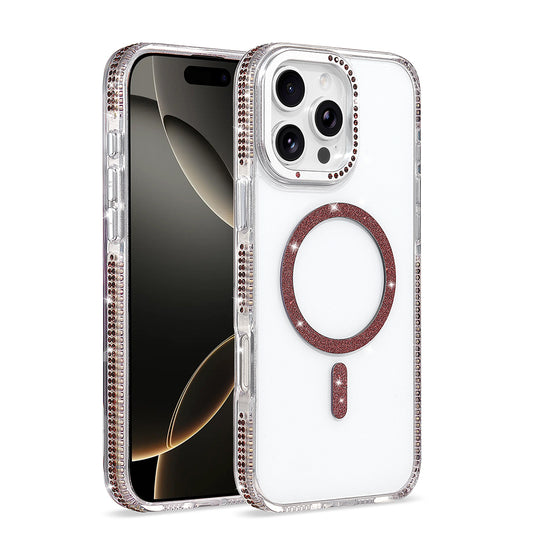 Apple iPhone 16 Pro Max Kılıf M-safe Şarj Özellikli Zore Tera Silikon Kapak