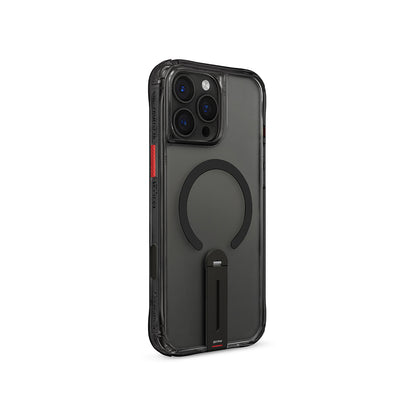 Apple iPhone 16 Pro Max Kılıf M-safe Şarj Özellikli 360 Derece Dönebilen Standlı Skinarma Helix Kapak