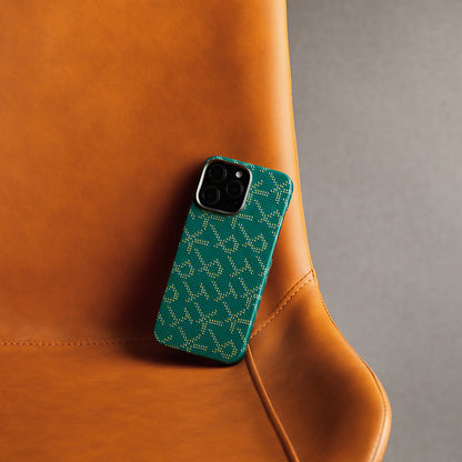 Apple iPhone 16 Pro Max Kılıf M-safe Şarj Özellikli Aramid Fiber Pitaka Tactile Woven Monogram Serisi Kapak
