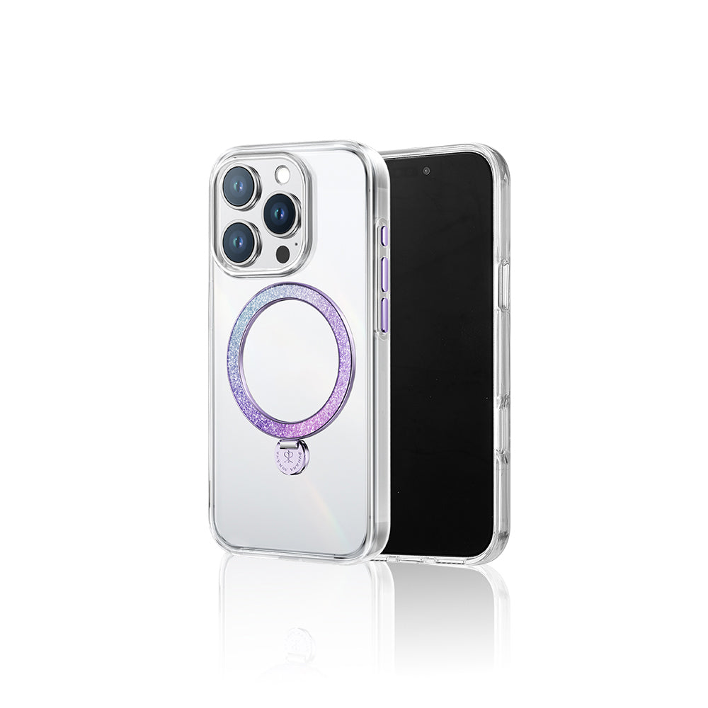 Apple iPhone 16 Pro Max Kılıf M-safe Şarj Özellikli Standlı Pynana Dancing Streamer Serisi Kapak