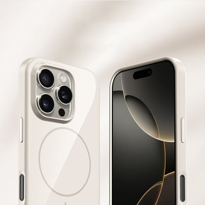 Apple iPhone 16 Pro Max Kılıf M-safe Şarj Özellikli Wlons Frego Kapak