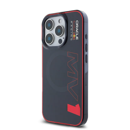 Apple iPhone 16 Pro Max Kılıf Redbull Orjinal Lisanslı M-safe Şarj Özellikli Çift Katmanlı Sert PC Büyük Boy MV Kapak