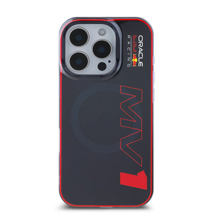 Apple iPhone 16 Pro Max Kılıf Redbull Orjinal Lisanslı M-safe Şarj Özellikli Çift Katmanlı Sert PC Büyük Boy MV Kapak