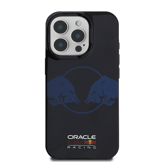 Apple iPhone 16 Pro Max Kılıf Redbull Orjinal Lisanslı M-safe Şarj Özellikli IML Çift Boğa Baskılı Sert Kapak