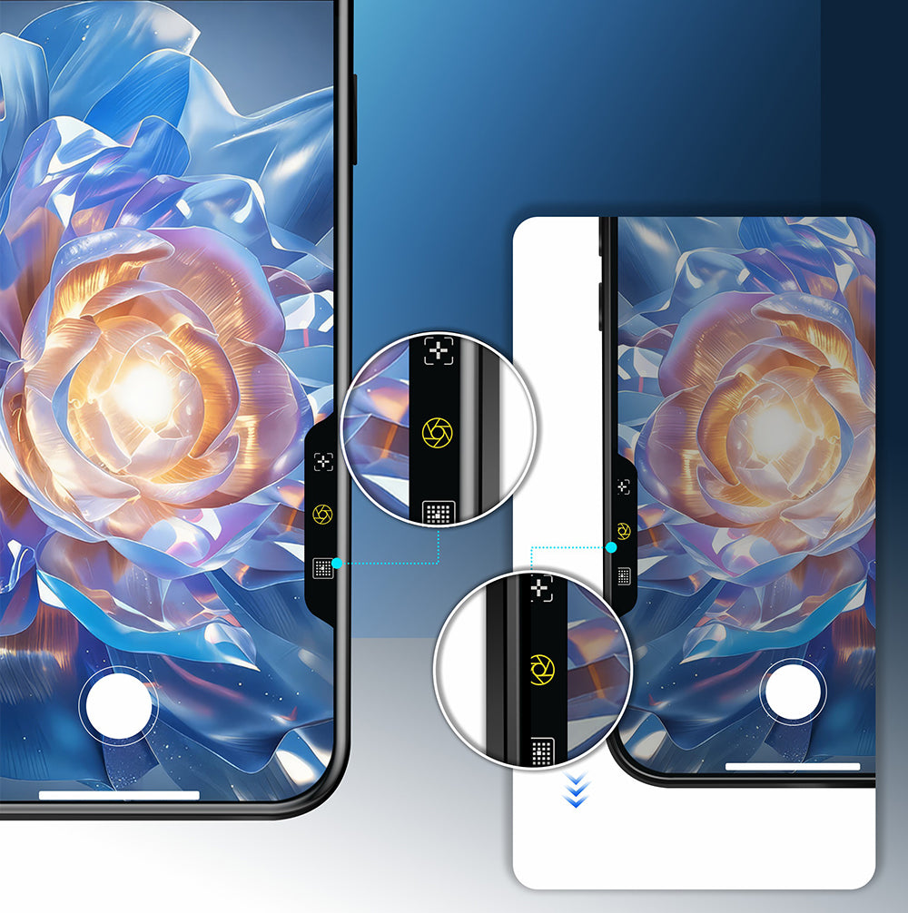 Apple iPhone 16 Pro Mohseven Safir Coating 3D Glue Privacy Hayalet Temperli Cam Ekran Koruyucu
