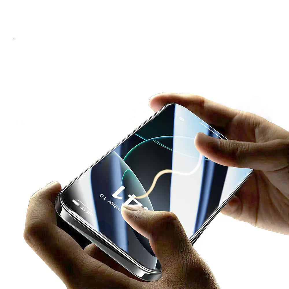 Apple iPhone 16 Pro Zore 3D Mobi HD Temperli Cam Ekran Koruyucu