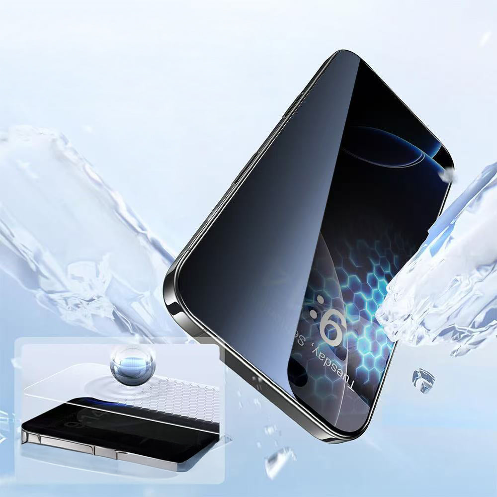Apple iPhone 16 Pro Zore 3D Mobi HD Temperli Cam Ekran Koruyucu
