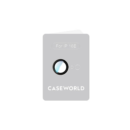 Apple iPhone 16E CaseWorld Alloy Serisi Oleofobik Anti Reflective Kamera Lens Koruyucu