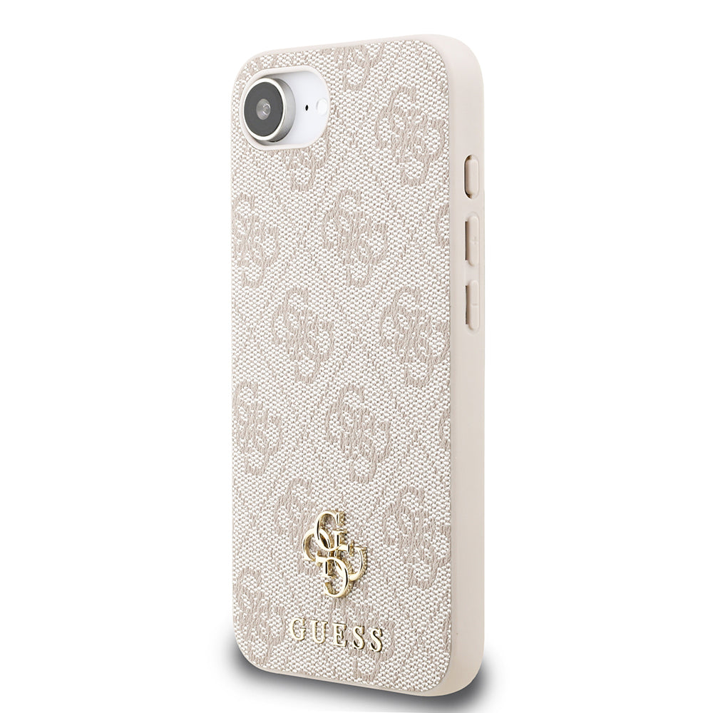 Apple iPhone 16E Kılıf Guess Orjinal Lisanslı M-safe Şarj Özellikli Small 4G Classic Kapak